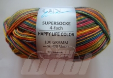 Sockenwolle: Supersocke Happy Live - color 3053