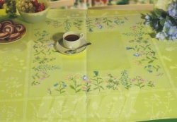 Mitteldecke pistazie:  Gr�ser