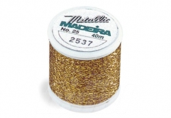Madeira Metallic 25 in gold 2537