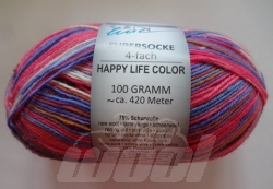 Sockenwolle: Supersocke Happy Live - color 3056