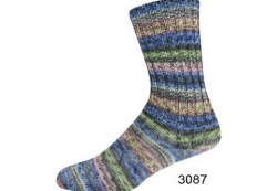 Sockenwolle: Supersocke Highway color 3087