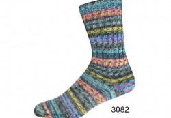 Sockenwolle: Supersocke Highway color 3082